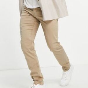 ONLY AND SONS - Pelican - Slim Fit Jeans in Beige
